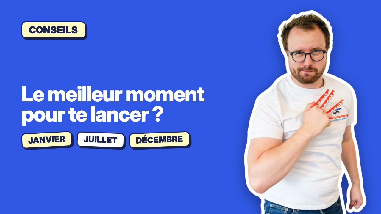 Micro-entreprise 2026 : le meilleur moment pour te lancer (date idéale) ✅